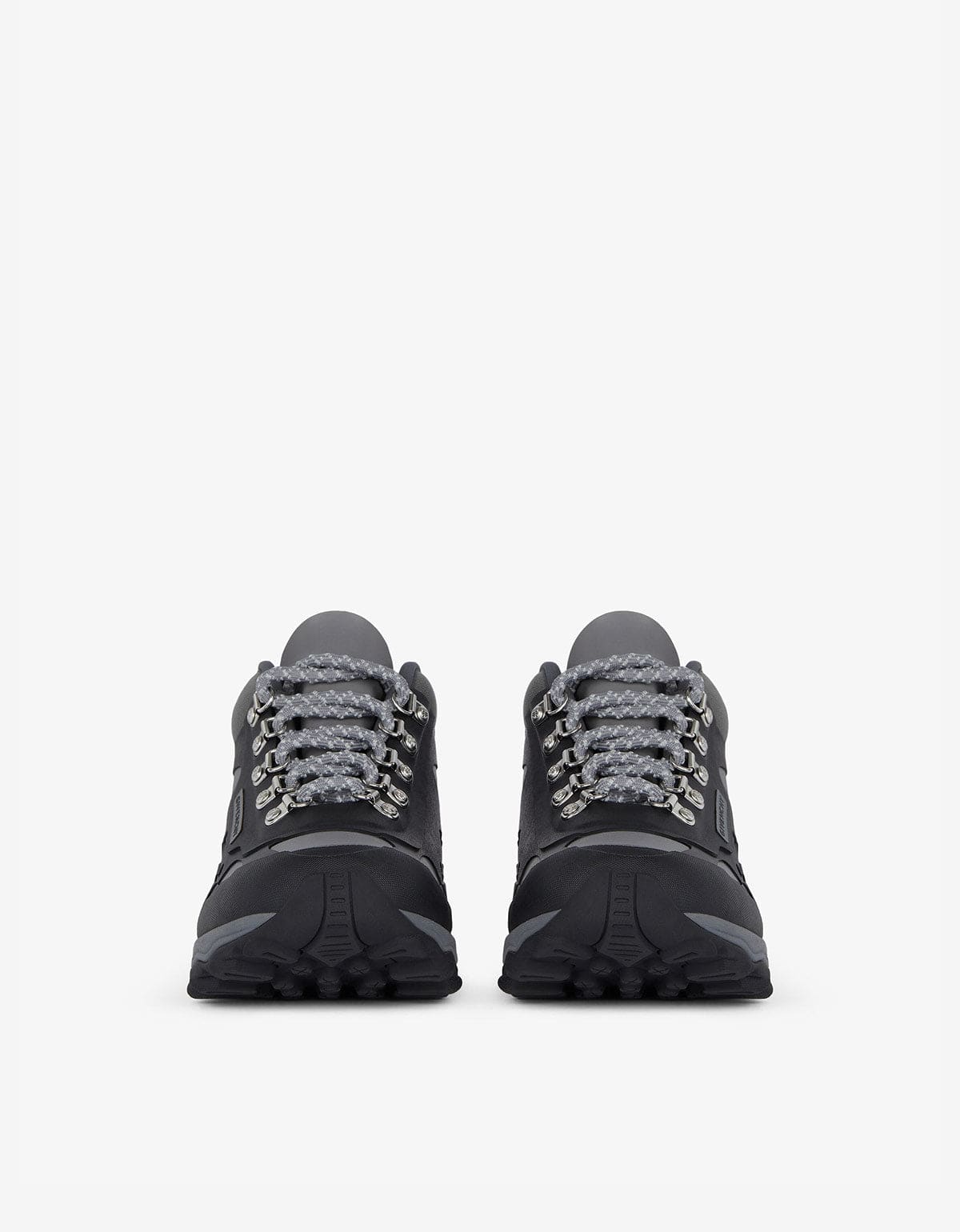 Givenchy Black Bogs Lace Up Boots